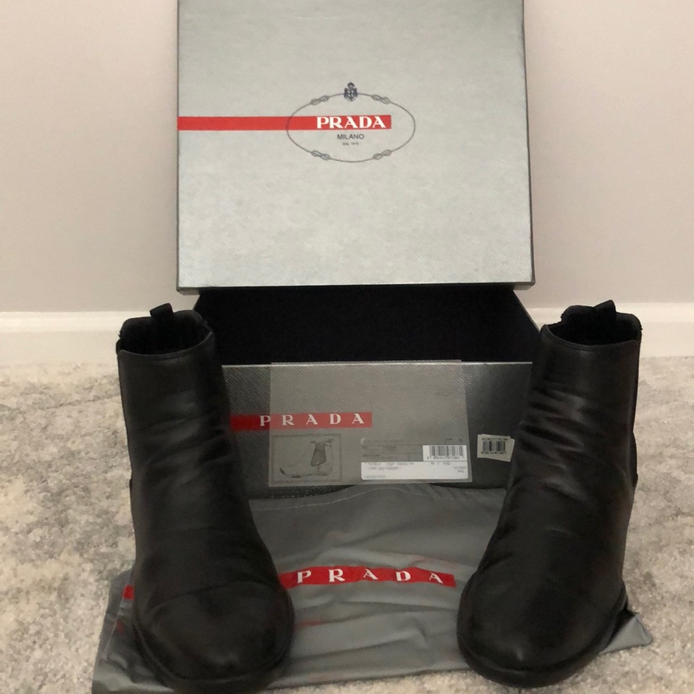 Prada shoe boots